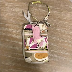 Vera Bradley cell phone and wallet